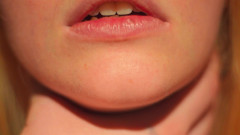 Impact Play - Erotic Spanking & Mouth Closeup