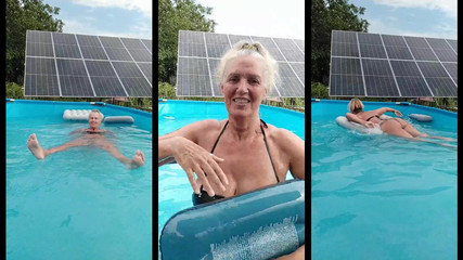 Hot Housewife Lukerya Is Relaxing