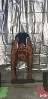 Exercising Wrestling Singlet (no Fap)