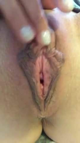 Pussy and clit masturbation