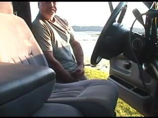 Stroking by the river