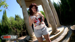 Ihintzz Navarro: Pretty Brunette with Big Tits Ihintzz Navarro Getting Naked