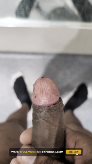 I'm Jerking off in a Public Toilet