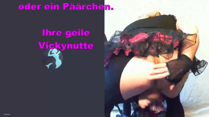 Vicky vor der Cam Mai 2020