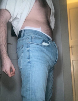 Young Boy have the Biggest diaper