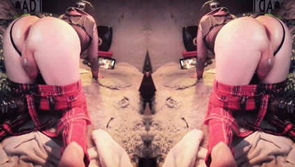 Double Trouble Sissy Ass Tiffany Ciskiss Gapping Ass On Xxl Extrem Anal Dildo