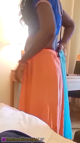 Desi Tamil MILF Renus Saree Tease &amp; Missionary Fuck by Friend, Cuck Watches! Indianhotwifex