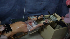 CBT on the stretching rack with Countess Sissy Boy and Lady Liana