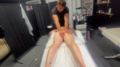 Pervert Masseur Being Inappropriate with Clients It Just Started!