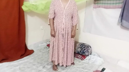 I found my aunty alone in the house and started fucking her