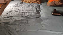 Fufu, dildo and massage gun cum