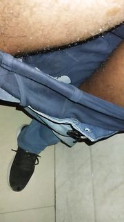 The boy Mia mela show her huge fatty black cock and gave her cock massage girls also love her big black cock