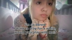 girl can't take it anymore