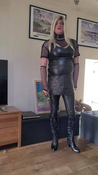 sissy leather slut bitch thumbnail