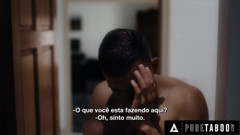 PURE TABOO Stepmom Sheena Ryder Surrenders To Stepson's DP Threesome Request - PORTUGUESE SUBTITLES