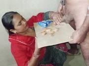 Desi girl eating sperm bhai ka lund chus kar mal nikala biscuit par chudai