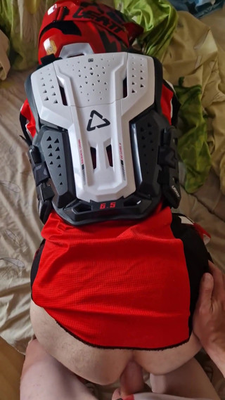 Guy Fucks Another Guy in Mxgear
