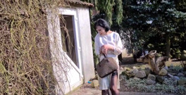 Wanilianna is teasing you in a garden. The spring is everywhere around, flowers are in bloom and her dildo needs to be used