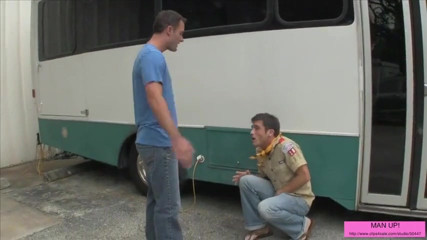 Boy scout leader in trouble