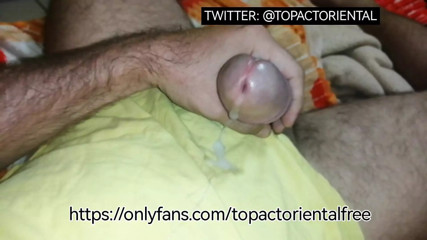 Macho alpha masturbation expulsing full milk to suck