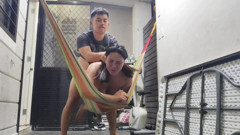 ASIAN MILF HARDCORE FUCKED HARD WHILE SWINGING