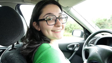 MY FRIEND PICKS ME UP IN THE CAR… AND IT DIDN&#039,T END UP ALONE IN A WALK!