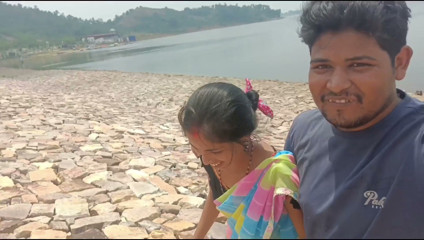 After long time travel advanture river side catch a big fish hindi video