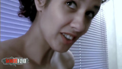 Sandra: Mature Arab Brunette Sandra Getting Naked