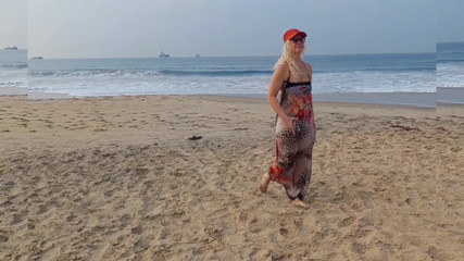 Mature Blonde Wife Enjoys Sex After Walk