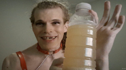 Sissy Femboy Swallows Bottle of their own RANCID cum. Disgusting! thumbnail