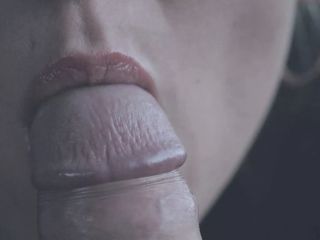 Sensual close-up blowjob from amateur girlfriend