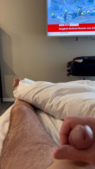 Horny cum shot