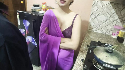 Desi Indian step mom surprise her step son Vivek on his birthday dirty talk in hindi voice