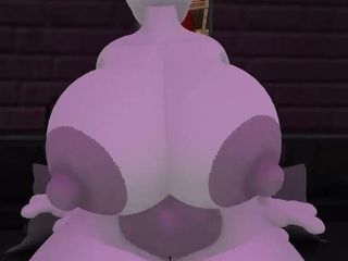 Mewtwo tits in your face (FerialExonar A25) HYPERFURRY BOOBS