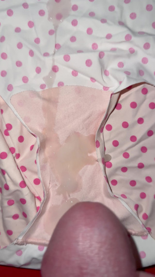 Cum on wife's panties 34
