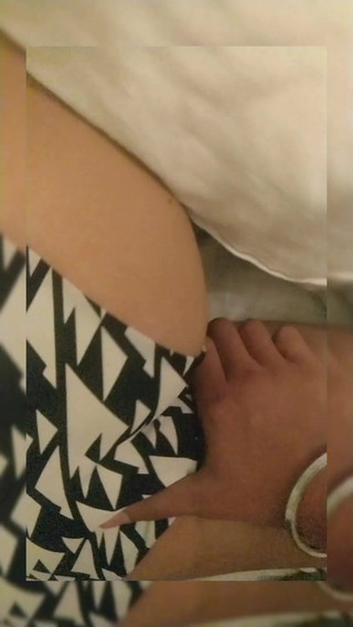 Taking handjob from Indian girlfriend