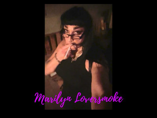 Marilyn Smoking After Dark