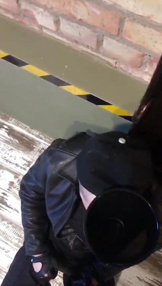 Military Man Pissing on Young Policeman in His Bunker