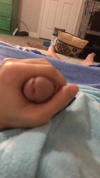 Stroking in my onsie