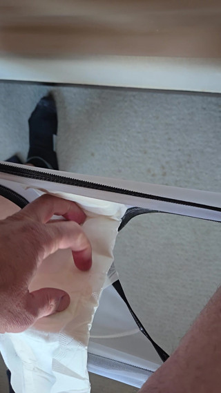 Big Pad Measuring and Placement in Panties
