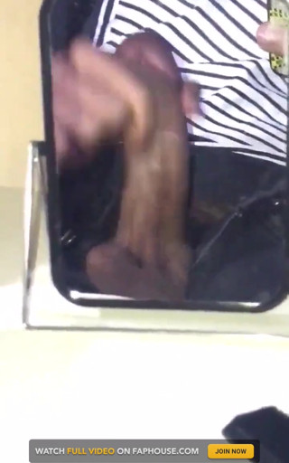 Cumming in the Mirror #09