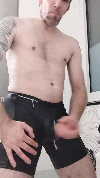 Get my cock out and just masturbate until I cum.