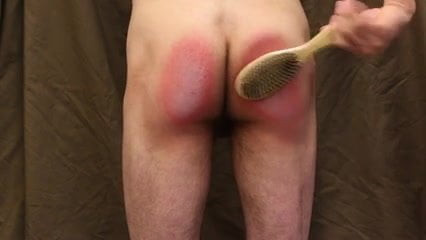 hairbrush selfspank