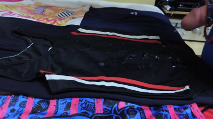 cum on my swimsuit spandex