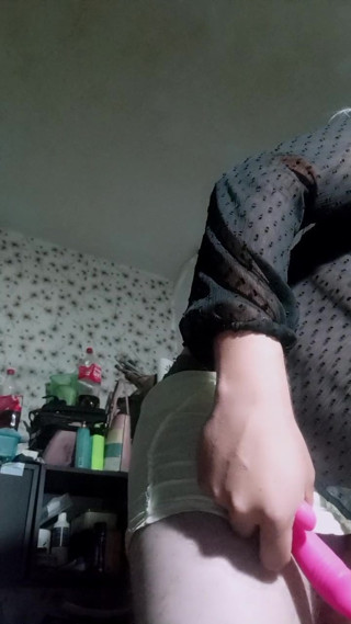 Crossdresser and fun toys