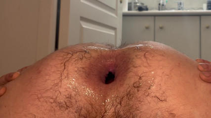 Huge plug left me wide open - noisy gape worship