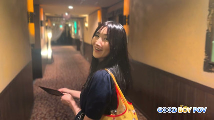 Hot petite Japanese student convince her hot English teacher to do the lesson with her naked.