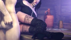 Yennefer Sexy Gangbang Orgy