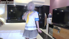 G-cup Waistline Perfection in Cosplay, Solo Charm Captured Through a Playful Private Moment Angle1