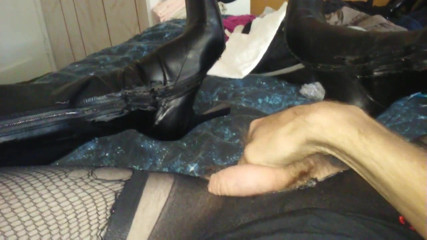 My cum in shoes